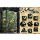 Elder Dice Set: Lovecraft Elder Sign Poly Green (9)